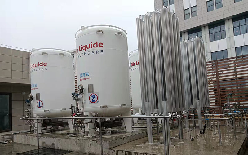 醫院液態氧罐安裝效果圖