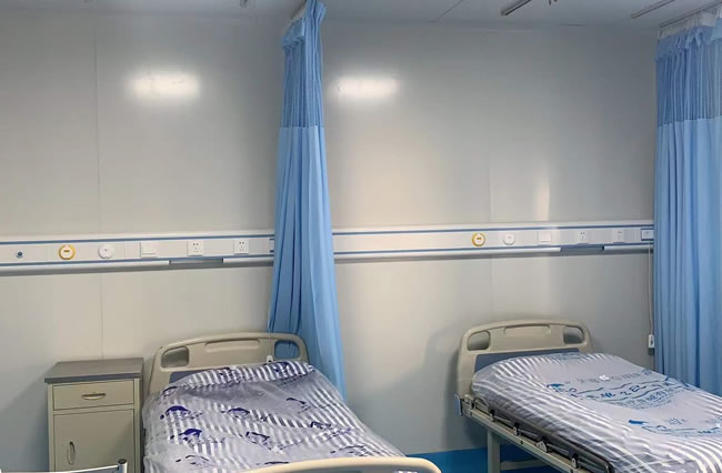 醫院病房床頭墻上吸氧裝置