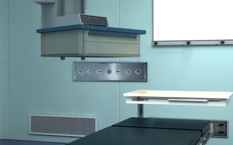 手術室氣體終端安裝高度和數量、壓力與流量